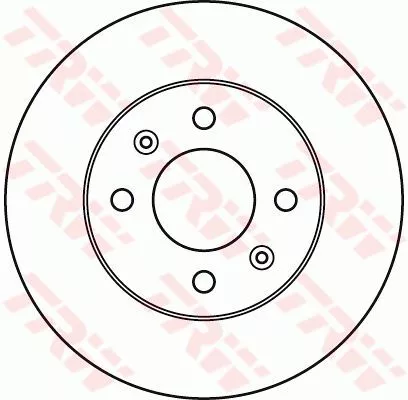 Trw DF6040 Тормозные диски