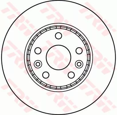 Trw DF6110 Гальмівні диски