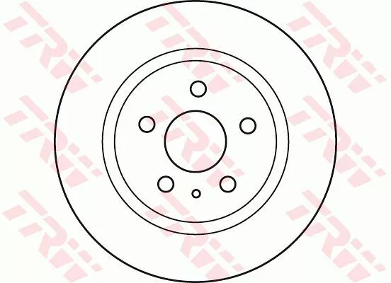 Trw DF6112 Тормозные диски