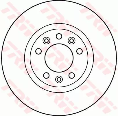 Trw DF6121 Тормозные диски