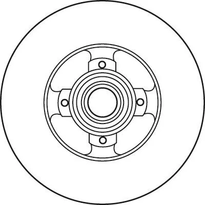 Trw DF6128BS Тормозные диски