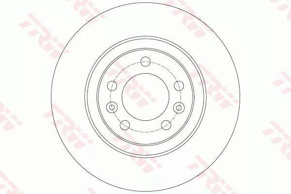 Trw DF6134 Тормозные диски