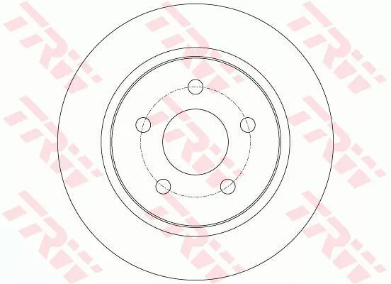 Trw DF6139 Тормозные диски