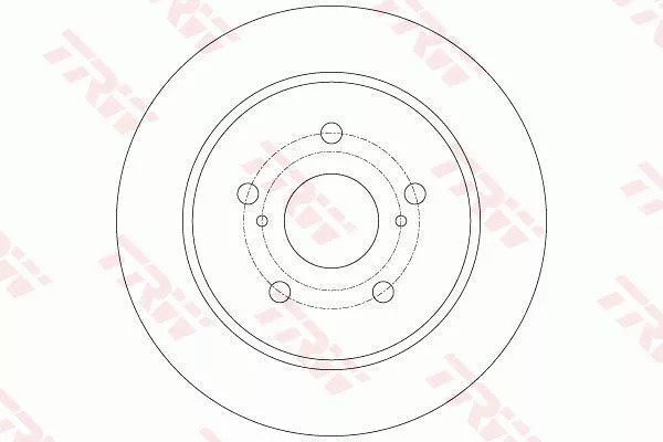 Trw DF6173 Тормозные диски
