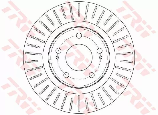 Trw DF6174 Тормозные диски