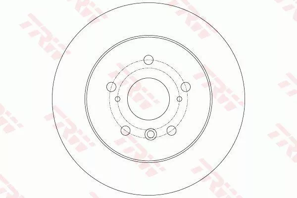 Trw DF6176 Гальмівні диски