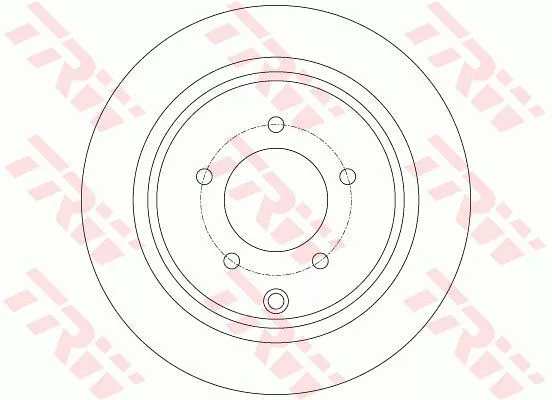 Trw DF6177 Тормозные диски