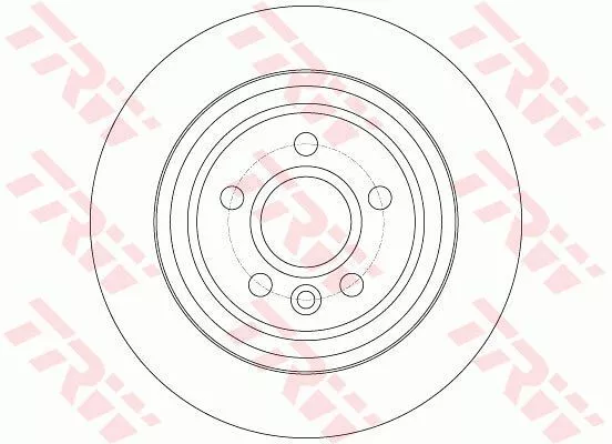 Trw DF6187 Тормозные диски