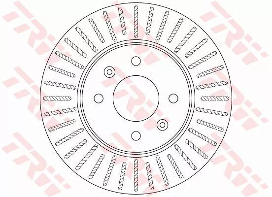 Trw DF6198 Тормозные диски