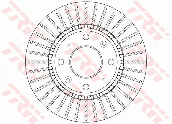 Trw DF6229 Тормозные диски