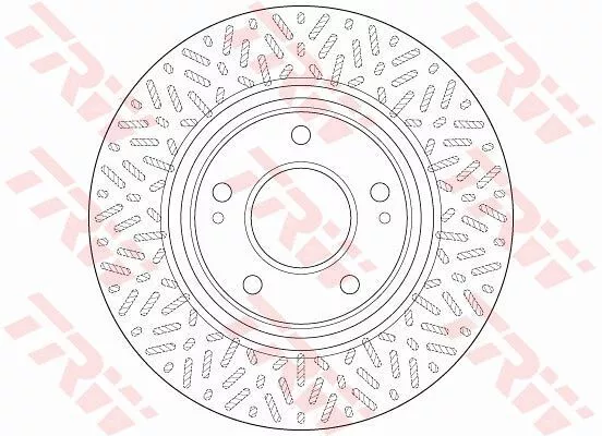 Trw DF6259 Тормозные диски