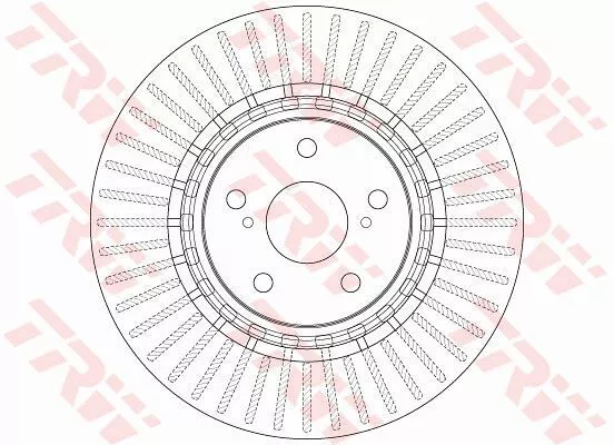 Trw DF6265 Тормозные диски
