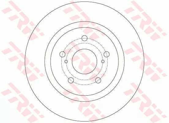 Trw DF6324 Тормозные диски