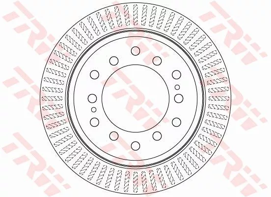 Trw DF6342 Тормозные диски