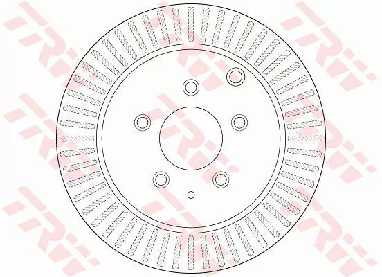 Trw DF6385 Тормозные диски