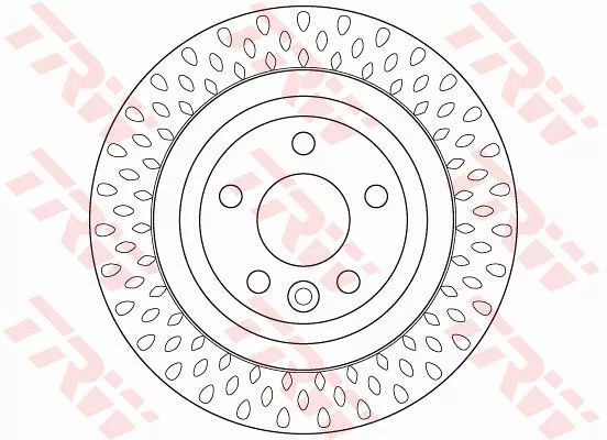 Trw DF6387 Тормозные диски