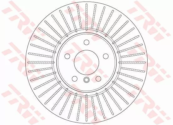 Trw DF6408S Тормозные диски