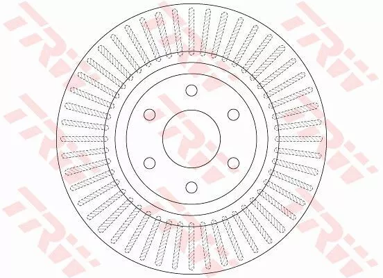 Trw DF6425 Тормозные диски