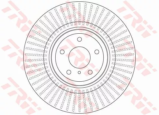 Trw DF6498S Тормозные диски