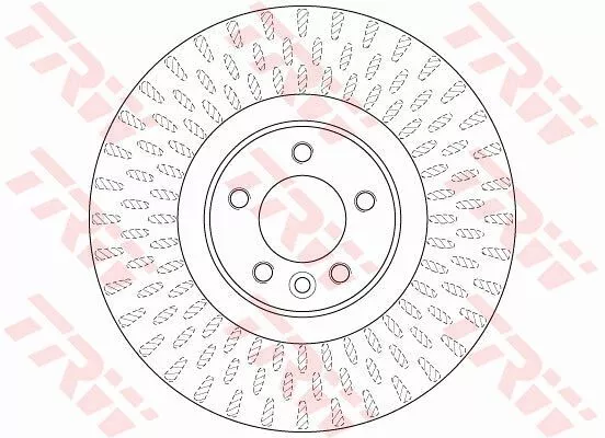 Trw DF6508S Тормозные диски