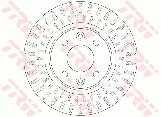 Trw DF6534 Тормозные диски