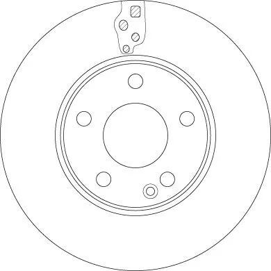 Trw DF6548 Тормозные диски