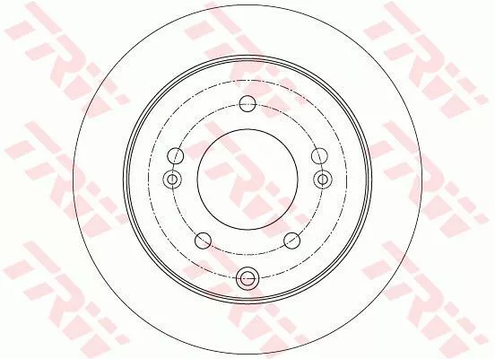 Trw DF7819 Тормозные диски