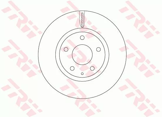 Trw DF8052 Тормозные диски