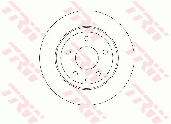 Trw DF8115 Тормозные диски