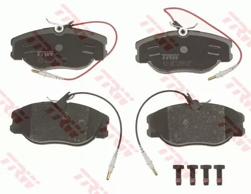 Trw GDB1148 Гальмівні колодки