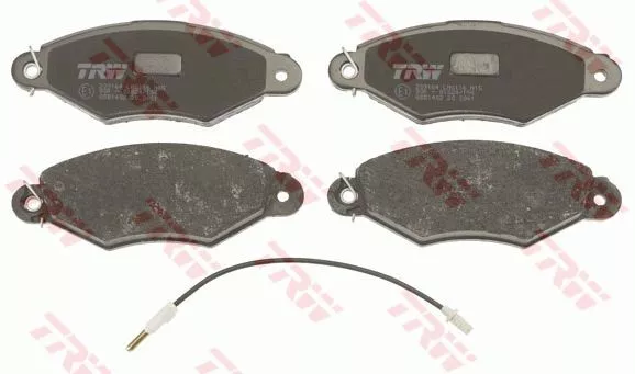 Trw GDB1402 Тормозные колодки