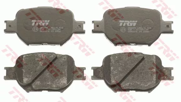 Trw GDB3316 Гальмівні колодки
