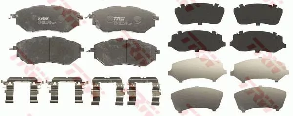 Trw GDB3372 Тормозные колодки