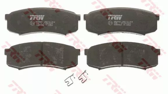 Trw GDB3464 Гальмівні колодки