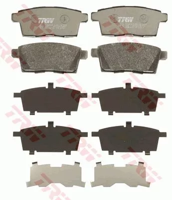 Trw GDB3472 Тормозные колодки