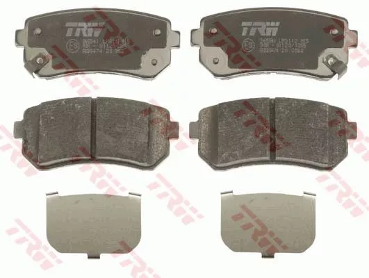 Trw GDB3474 Гальмівні колодки
