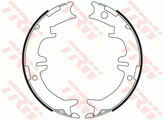 Trw GS8446 Колодки ручника