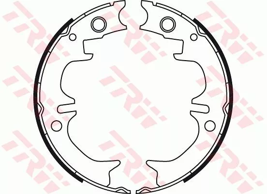 Trw GS8714 Колодки ручника