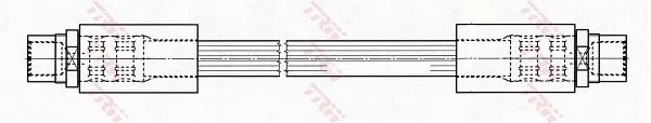 Trw PHA489 Тормозной шланг
