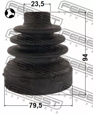 Febest 0215-J32T Пыльник шруса