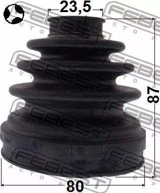 Febest 0215-T30T Пыльник шруса
