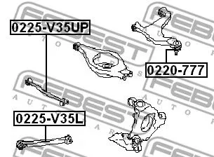 Febest 0220-777 Шаровая опора