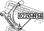 Febest 0220-N14 Шаровая опора