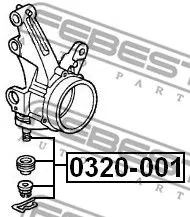 Febest 0320-001 Шаровая опора