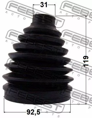 Febest 0417P-CW6 Пыльник шруса