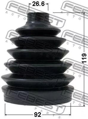Febest 0417P-V75 Пыльник шруса