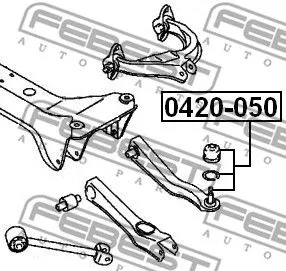 Febest 0420-050 Шаровая опора