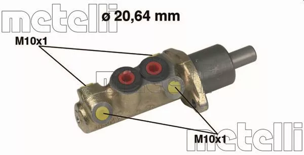 METELLI 05-0039 Главный тормозной цилиндр