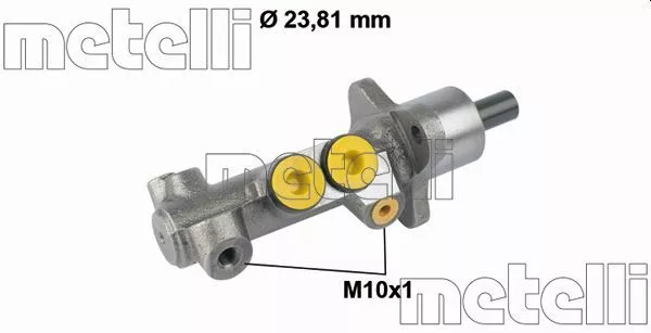 METELLI 05-0599 Главный тормозной цилиндр