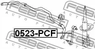 Febest 0523-PCF Стійка стабілізатора